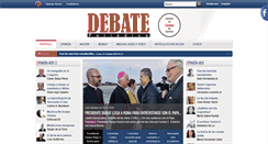 Desktop Screenshot of periodicodebate.com