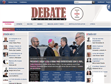 Tablet Screenshot of periodicodebate.com